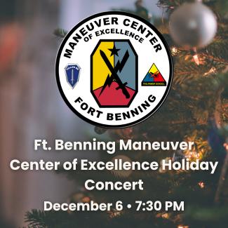 Fort Benning MCoE Band Holiday Concert