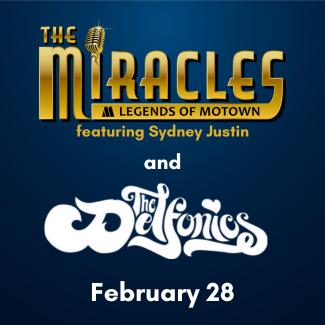 The Miracles featuring Sydney Justin & Wil Hart ofThe Delfonics